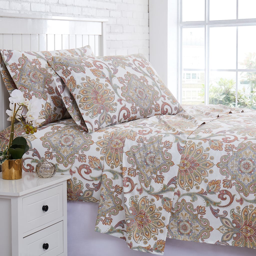 Serenity Extra Deep Pocket 4-piece Bed Sheet Set