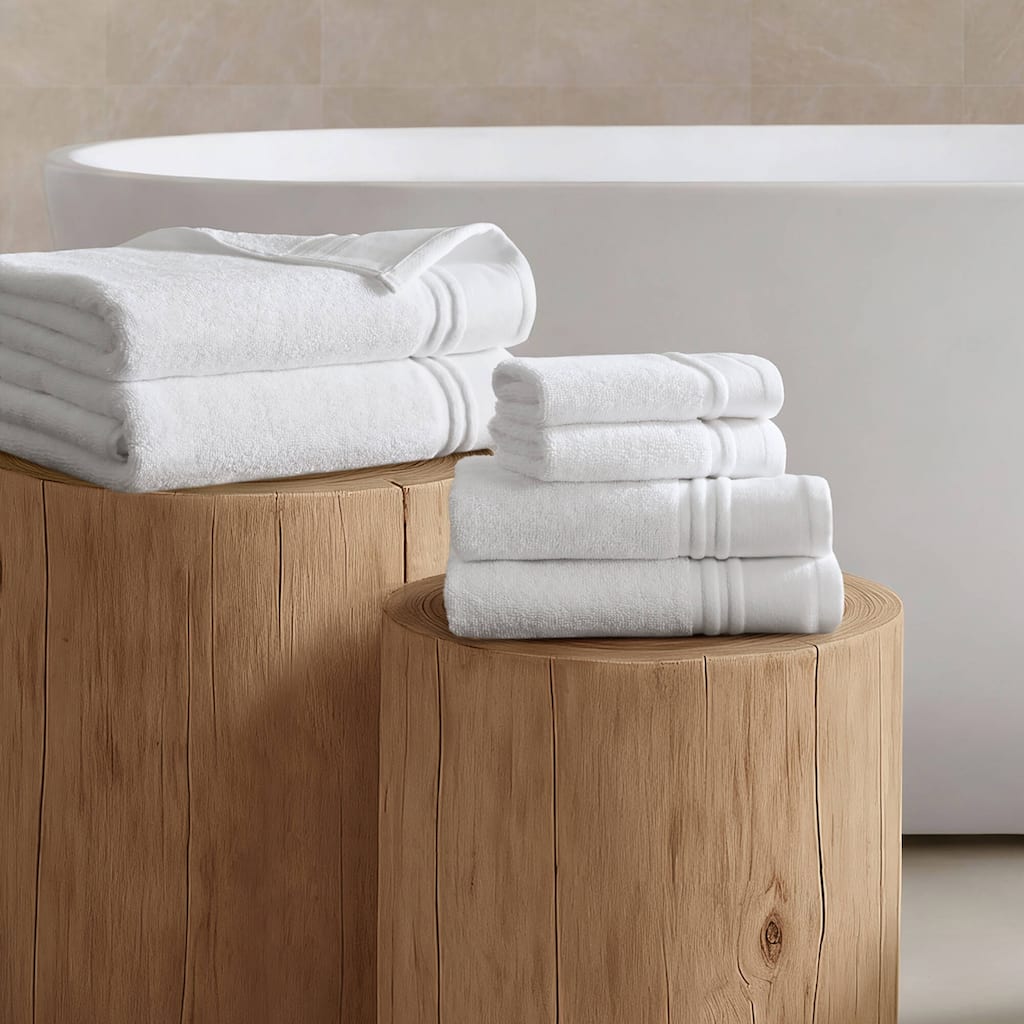 Madison Park Roan Border 6 Piece Towel Set