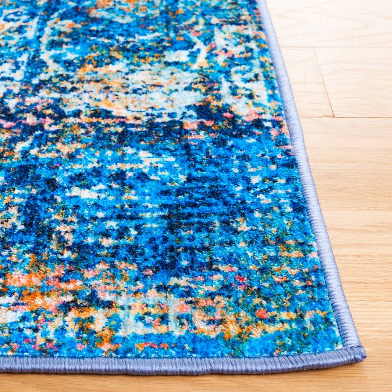 SAFAVIEH Bahia Mansueta Washable Slip Resistant Sybille Overdyed Rug
