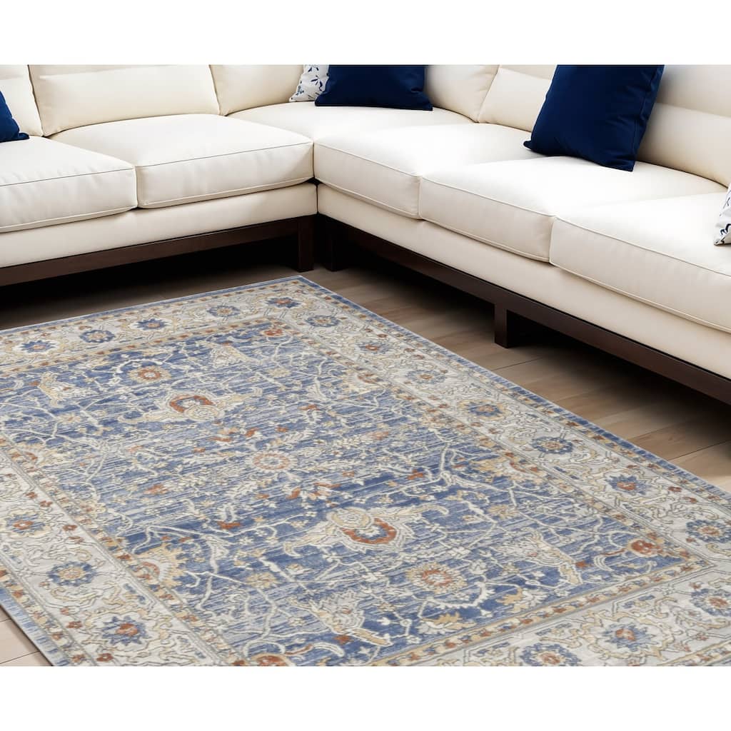 Netoy Power Loomed Area Rug By HomeRoots - 118' X '94' X '0.5