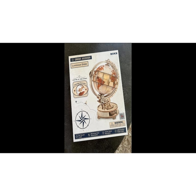 DIY 3D Puzzle - Luminous Globe 180 Pcs