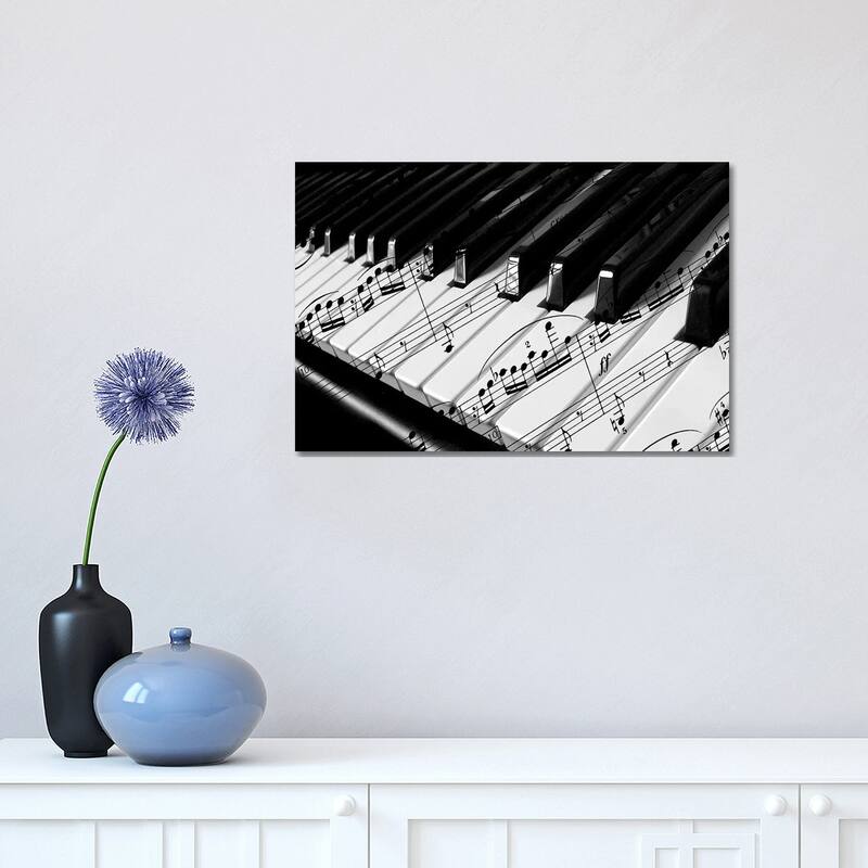 iCanvas "Piano" by Unknown Artist Canvas Print - 12x18x1.5