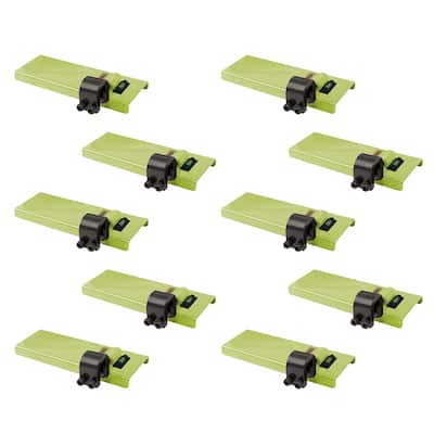 Timber Tuff Wood Beam Cutting Guide Portable Sawmill for Chainsaws (10 Pack) - 12 x 7.5 x 2.25 inches