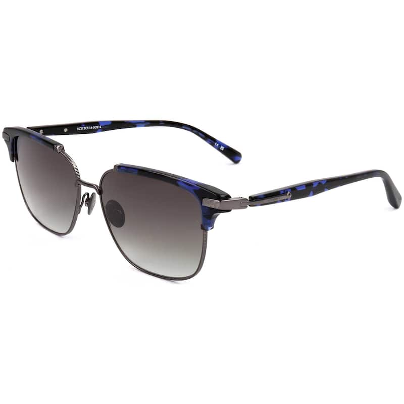 Scotch & Soda Men's 55mm Silver Sunglasses SS8014-900-55