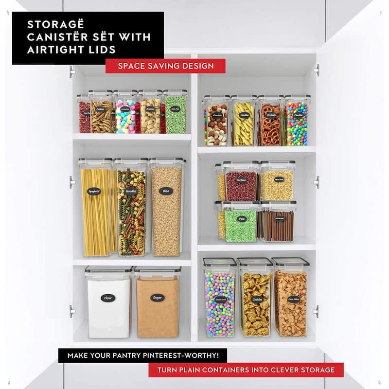 DWËLLZA KITCHEN 1.4L Airtight Food Storage Container Set of 8