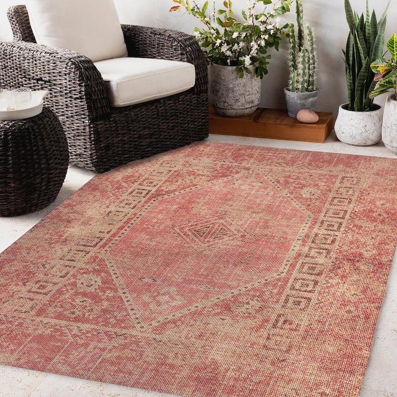 PAC PINK Outdoor Rug By Terri Ellis Bed Bath & Beyond 34349857