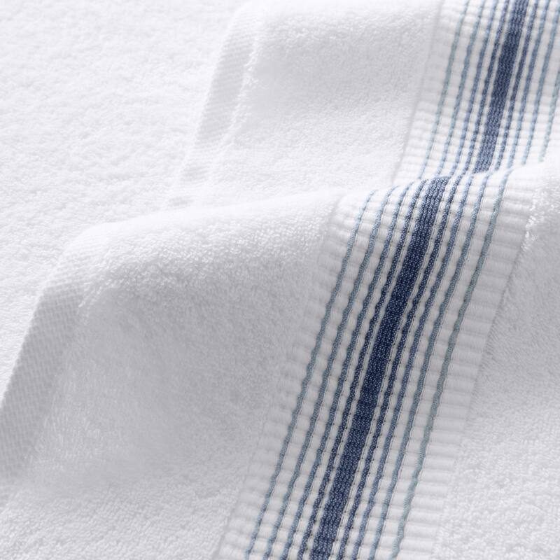 Aston & Arden Turkish Striped 4-Piece Hand Towels - 32x18