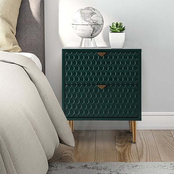 Fully-Assembly Side Table With Storage