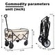 preview thumbnail 6 of 104, Extention Collapsible Foldable Wagon Cart - N/A