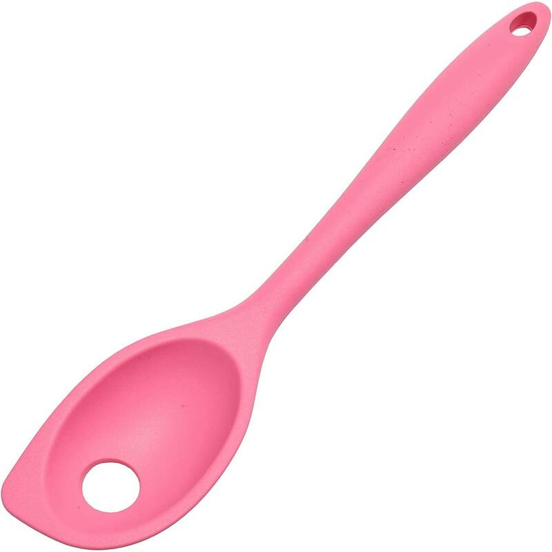 Chef Craft 11-Inch Premium Silicone Mixing Spoon - Pink