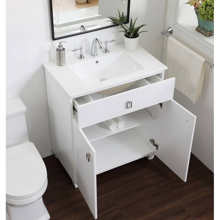 Modern 30" Single Bathroom Vanity Sink