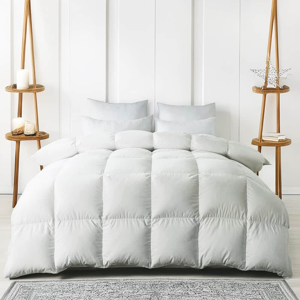 Highland Feather Winter Cozy Series European Extra Warm Premium White Down Comforter