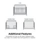 preview thumbnail 20 of 44, Little Seeds Ivy 3-in-1 Convertible Metal Crib