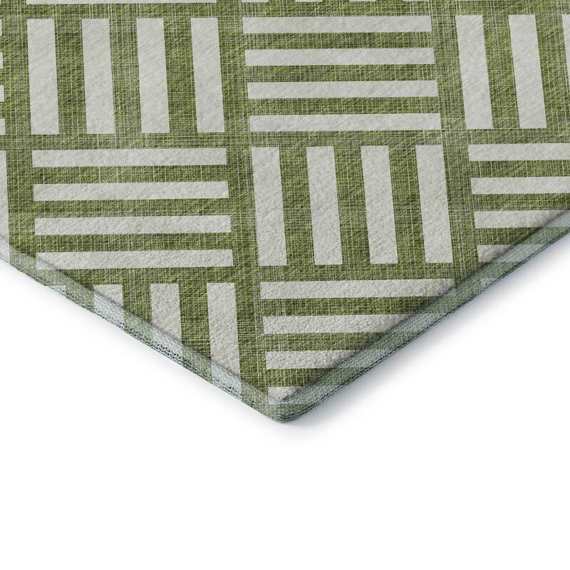 Premium Washable Super Soft Contemporary Mosaic Mayfield Rug