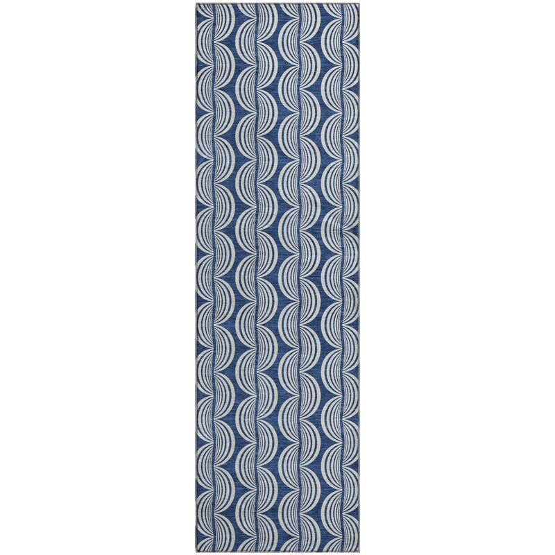Premium Washable Super Soft Transitional Scallop Mayfield Rug