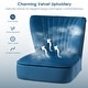 preview thumbnail 15 of 37, Costway Armless Accent Chair Modern Velvet Leisure Chair Single