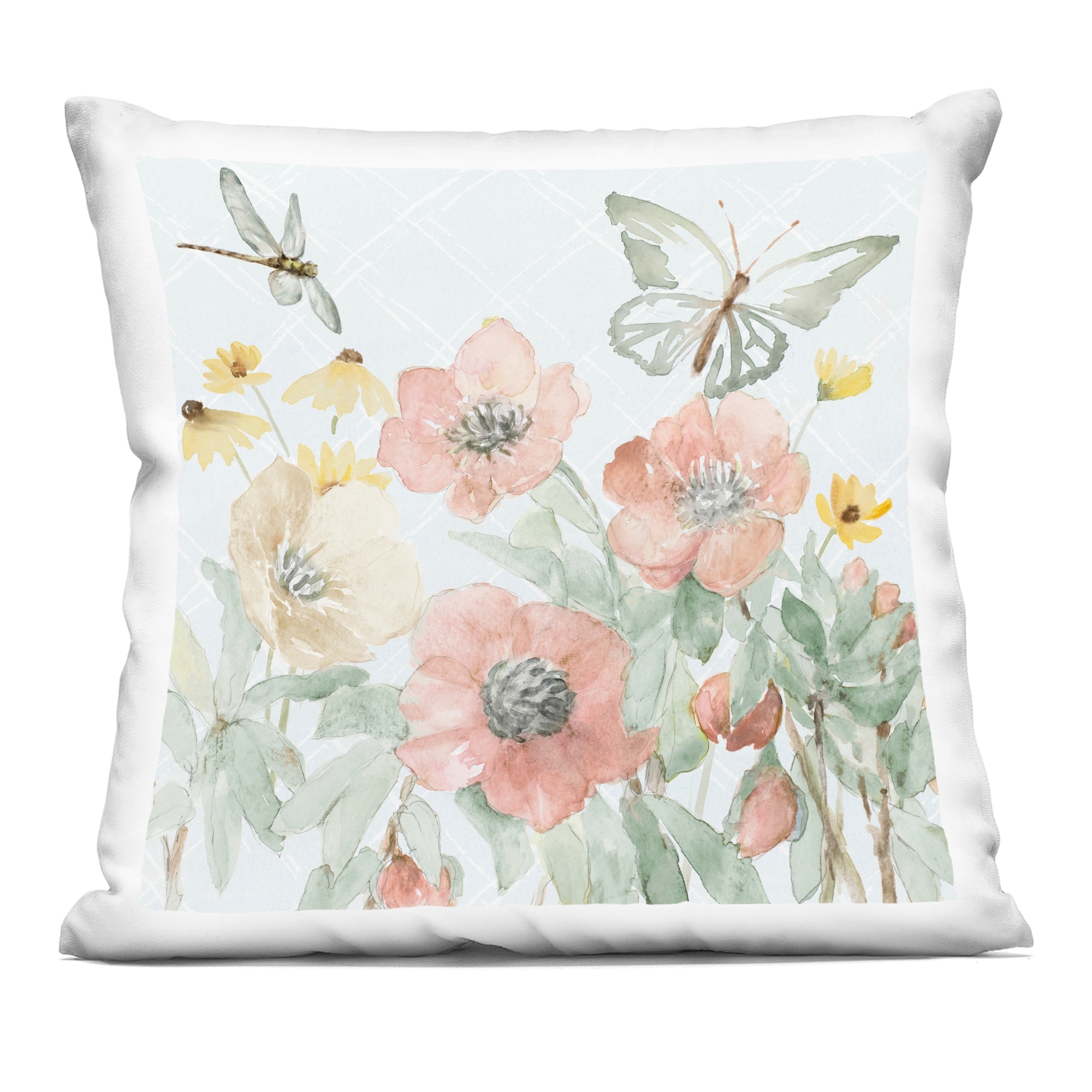 Stupell Soft Garden Joy Decorative Printed Throw Pillow Design by Lanie Loreth
