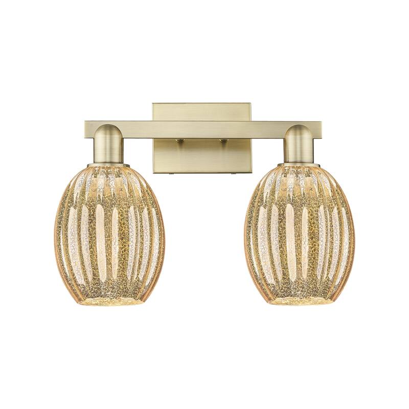 Innovations Lighting Downtown Urban - Preston - 2 Light 16" Bell Shade Bath Vanity Light