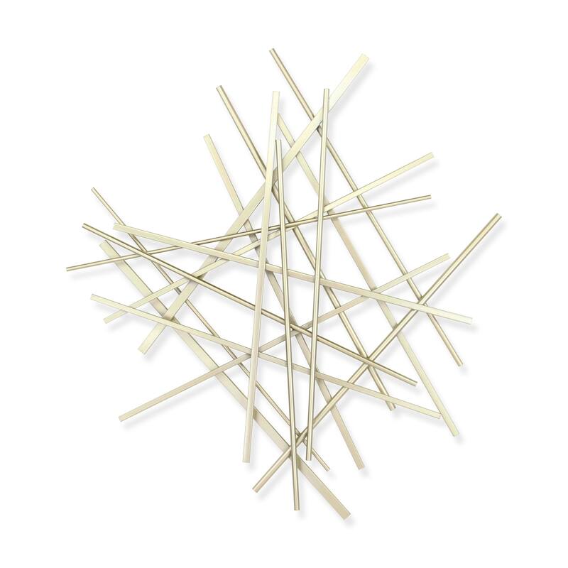 HomeRoots Silver Steel Wall Decor