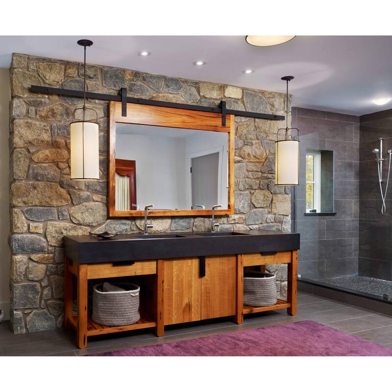 Leatherneck Hardware 142 Premium Series 96 Inch Standard Straight