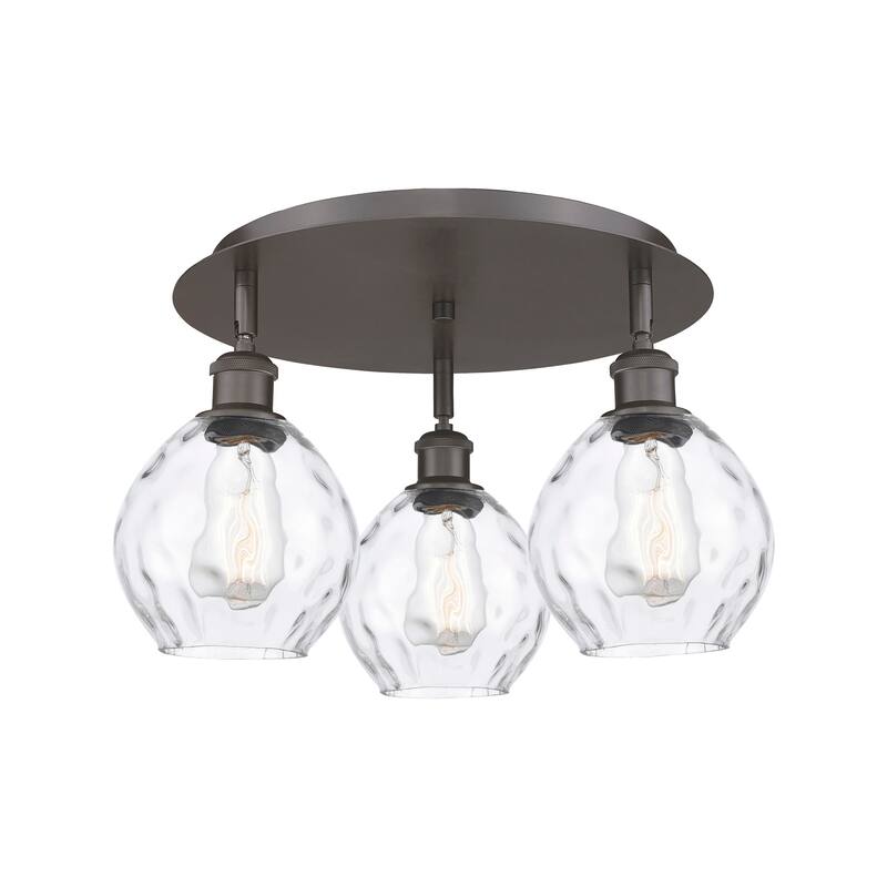 Innovations Lighting 516-3C-9-18 Waverly Flush Waverly 3 Light 18"