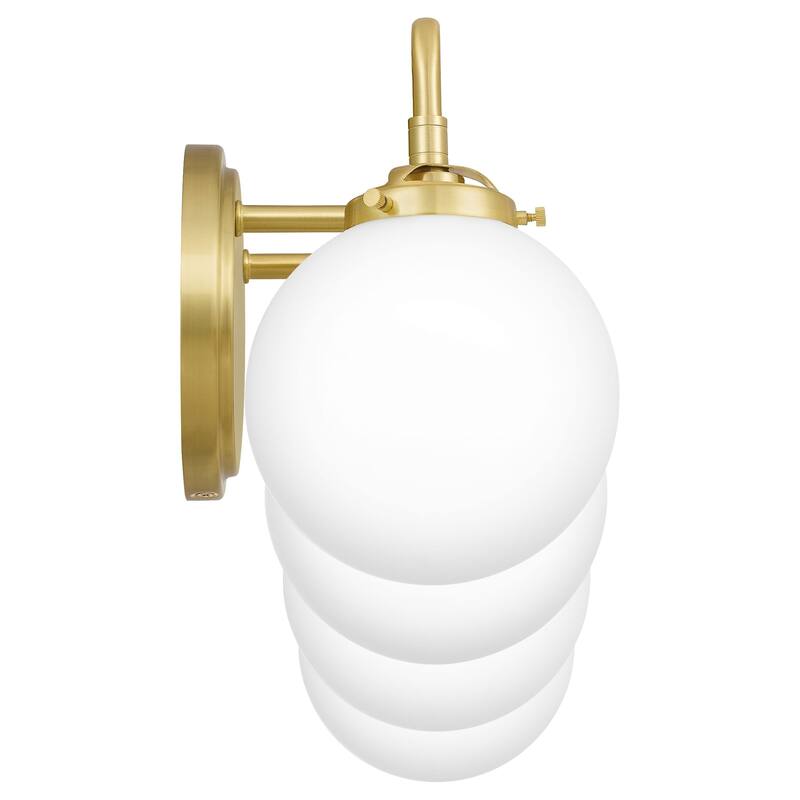 Landry 4-Light Bathroom Vanity Light in Satin Brass