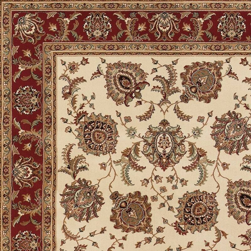 HomeRoots Oriental Traditional Rectangle Area Rug
