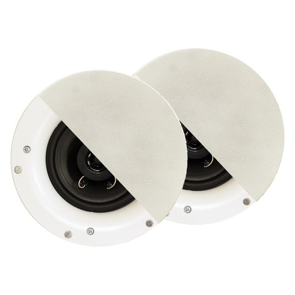 Shop Acoustic Audio R192 Frameless In Ceiling Speakers Flush Mount