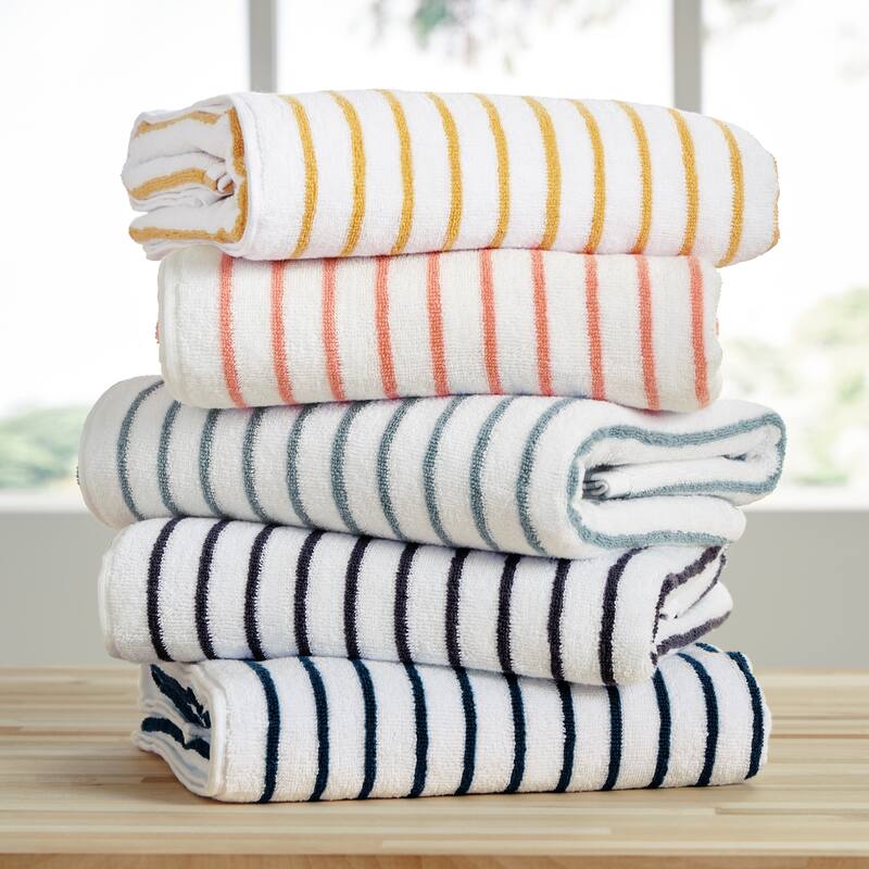 Becky Cameron Ultra Soft Plush Cotton Cabana Towels