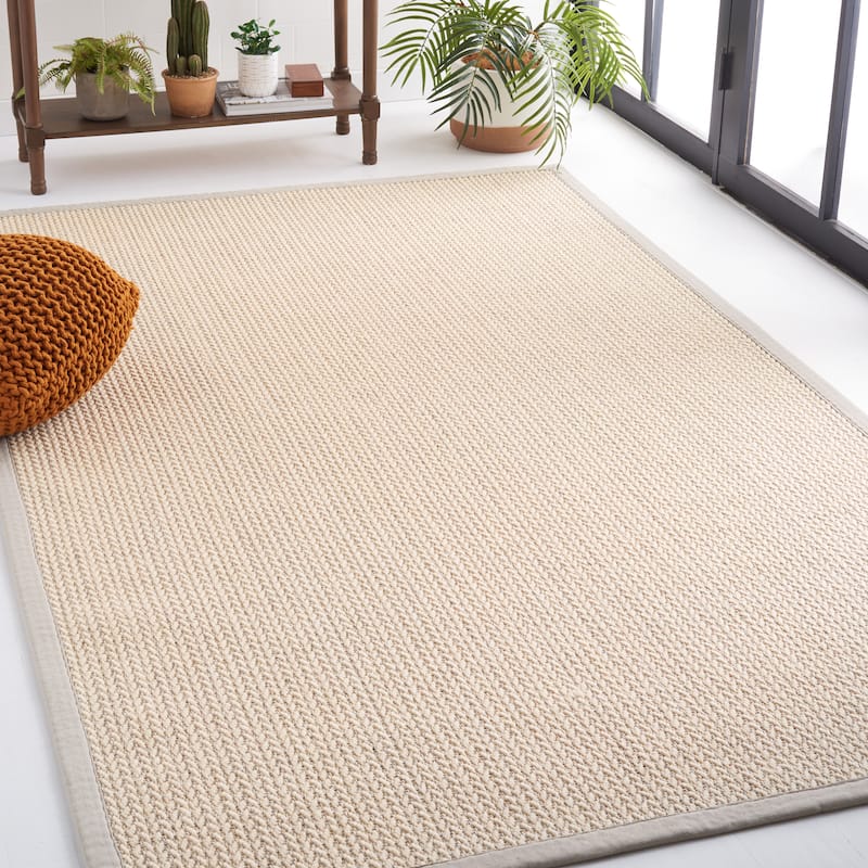 SAFAVIEH Natural Fiber Margret Sisal & Wool Rug