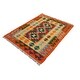 preview thumbnail 2 of 5, Bohemian Turkish Kilim Digna Hand-Woven Area Rug - 1'11" x 3'0"
