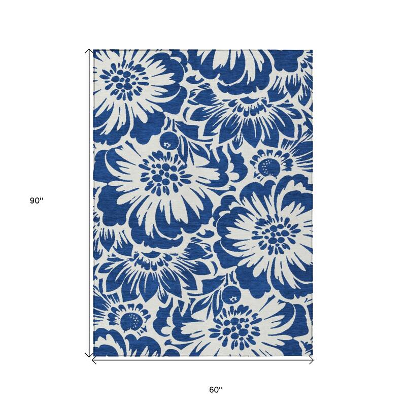 Allova Garden-Inspired Weather Resistant Classic Meets Modern Runner Outdoor Rug