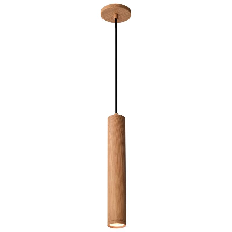 Century 12 Watt 16" LED Pendant Ash Wood Finish - Ash Wood