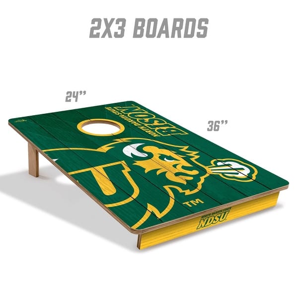 North Dakota State Bison NCAA Tailgate Cornhole Board Set