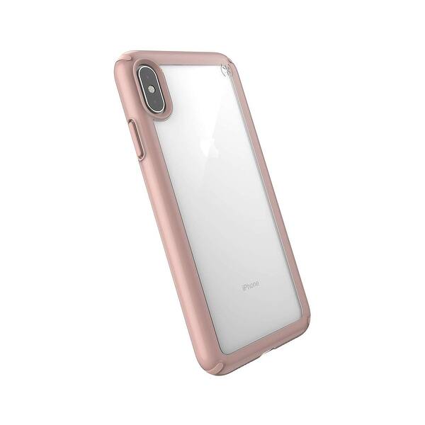 Shop Speck Presidio Show Designed For Impact Case Iphone Xs Max Clear Rose Gold Pink Overstock 25603852