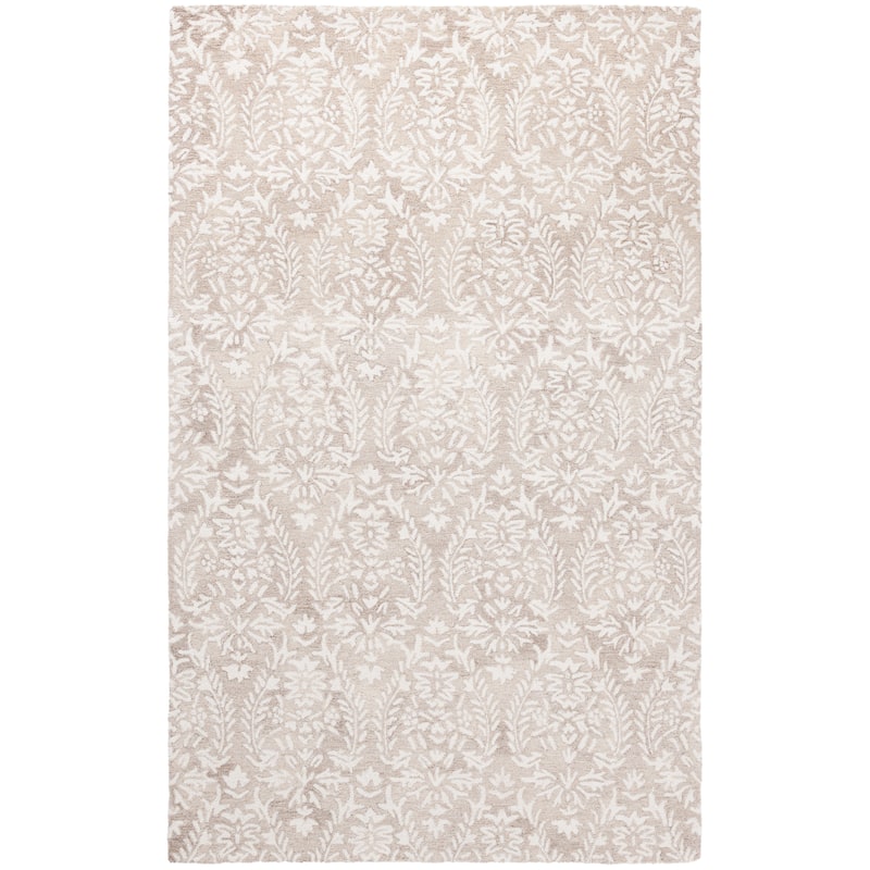 SAFAVIEH Handmade Ebony Lelioara Modern & Contemporary Wool Rug