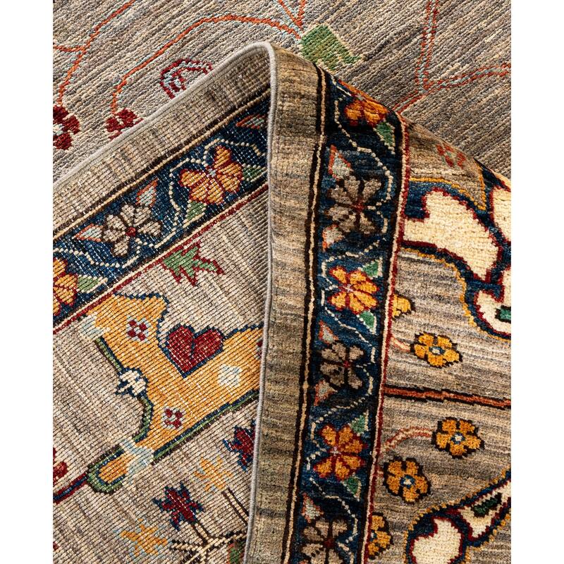 Serapi One-of-a-Kind Hand-Knotted Area Rug - Brown - 8' 1" x 9' 9"