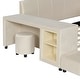 preview thumbnail 67 of 83, Baby Toddler Growing Bed Skin Friendly Upholstered Bed