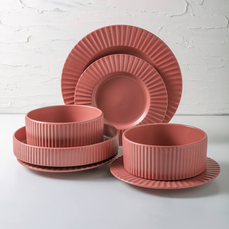 Christian Siriano Lusso Stoneware Dinnerware Set