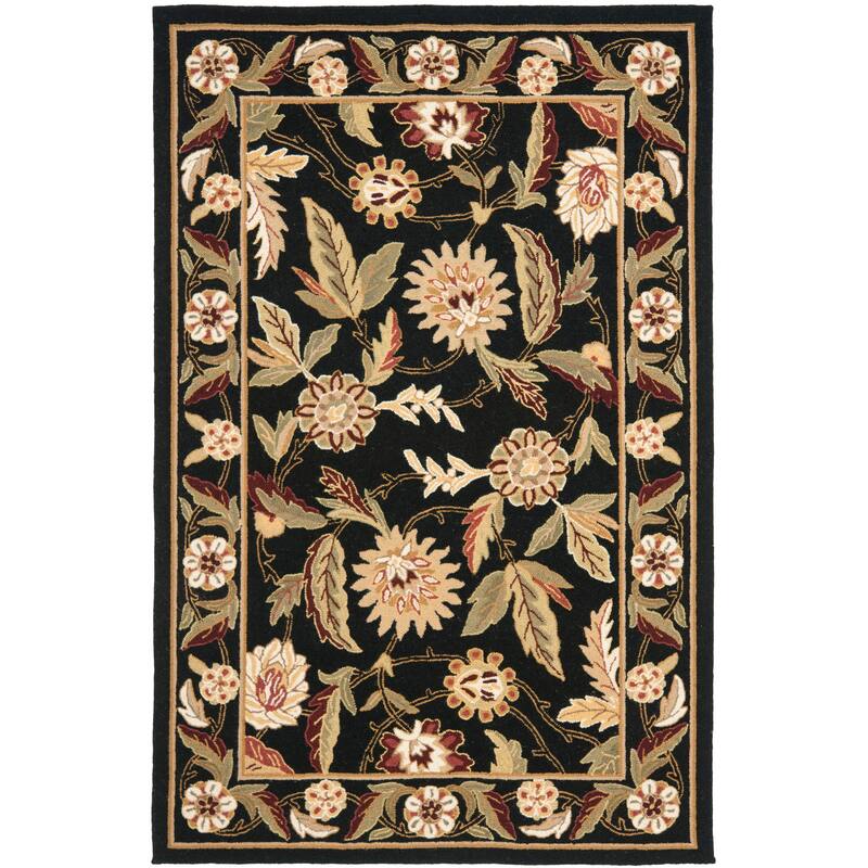 SAFAVIEH Handmade Chelsea Tiesha French Country Wool Rug