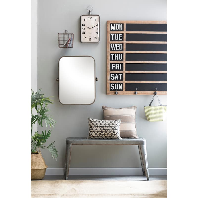 Metal Entryway Bench