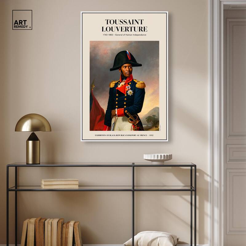 Toussant Louverture Canvas by Art Remedy