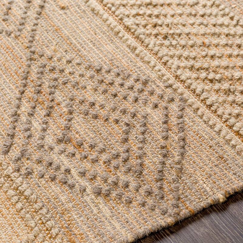 Artistic Weavers Roan Bohemian Geometric Wool & Jute Area Rug