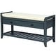 preview thumbnail 3 of 6, Shoe Bench, Entryway Bench with Storage Shoe Storage Bench with Cushion Seating Entryway Bench