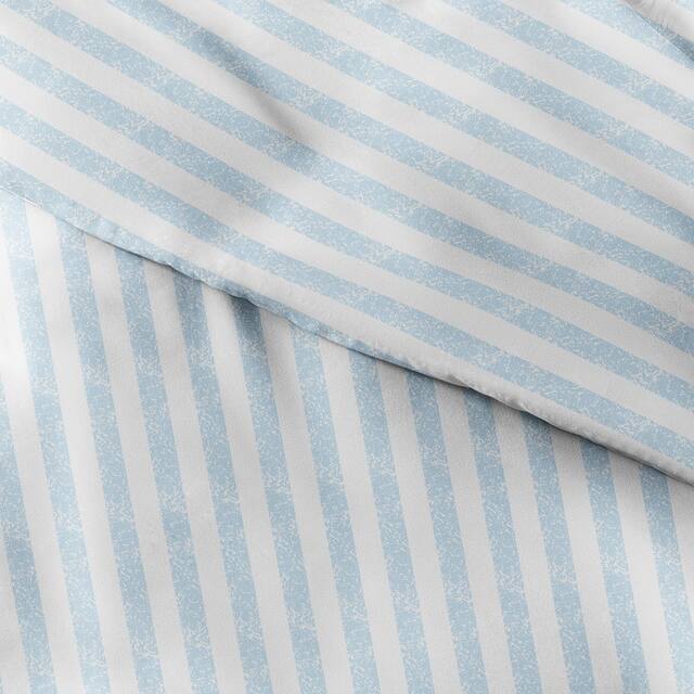 Soft Essentials Rugged Stripes Ultra Soft Oversized 3-piece Duvet Cover Set