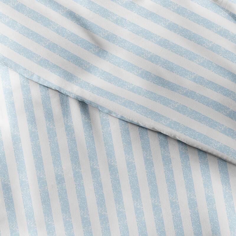 Soft Essentials Rugged Stripes Ultra Soft Oversized 3-piece Duvet Cover Set