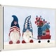 preview thumbnail 3 of 9, American Gnome I by Yvette St. Amant Framed Canvas Wall Art Print