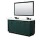Option Green, Black Trim, Giotto Quartz Top