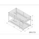 preview thumbnail 17 of 61, Low Height Design Twin Over Twin Floor Bunk Bed in Grey for Kids' Safety,Stylistic Elements Kid's Bunk Bed