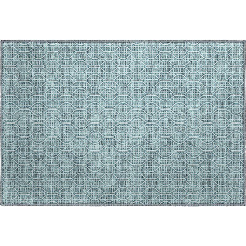 Premium Washable Super Soft Modern Teardrop Mayfield Rug